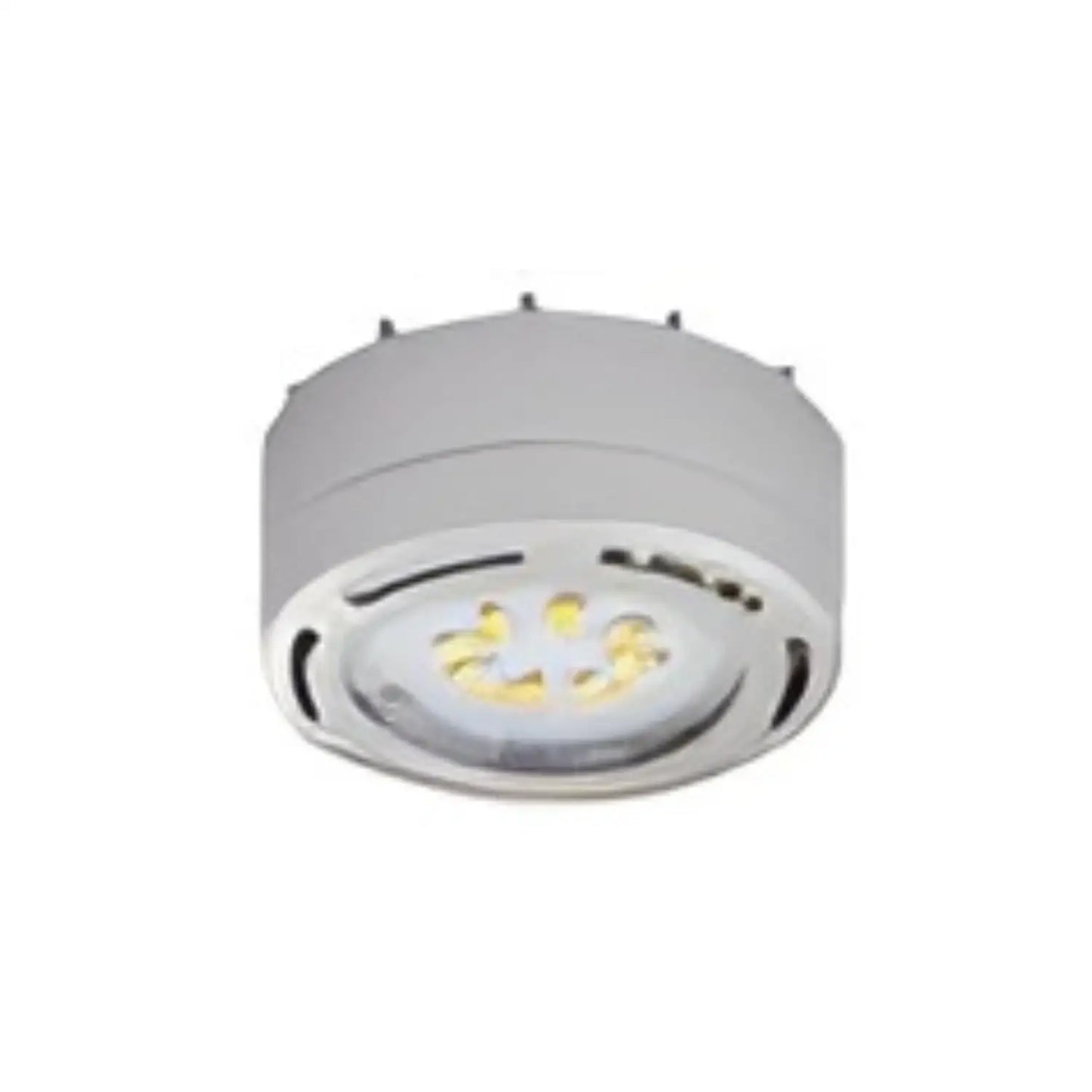 Puck LED-lampa 4W 120V, 3000K dimbar, yta- eller infällningsmontering