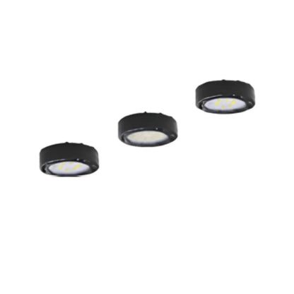 Pucklampor 12W 120V 3000K Dimmbara Set med Monteringsalternativ & Stickkontakt