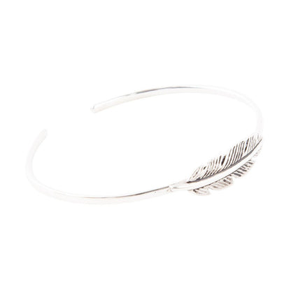 Bracciale a polsino con piuma Sterling Quill