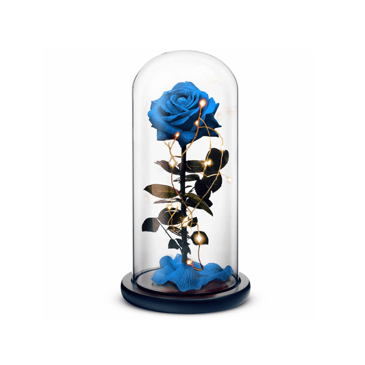 Beauty and The Beast Rose (Blue)