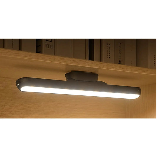Uppladdningsbar skrivbordslampa med magnetisk bas och LED-glöd