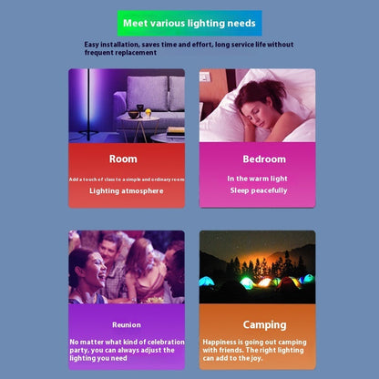 Fantastisk färgad LED-lampa med 5V mobilström för kraftfull belysning