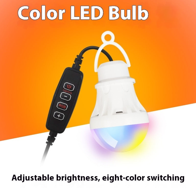 Fantastisk färgad LED-lampa med 5V mobilström för kraftfull belysning