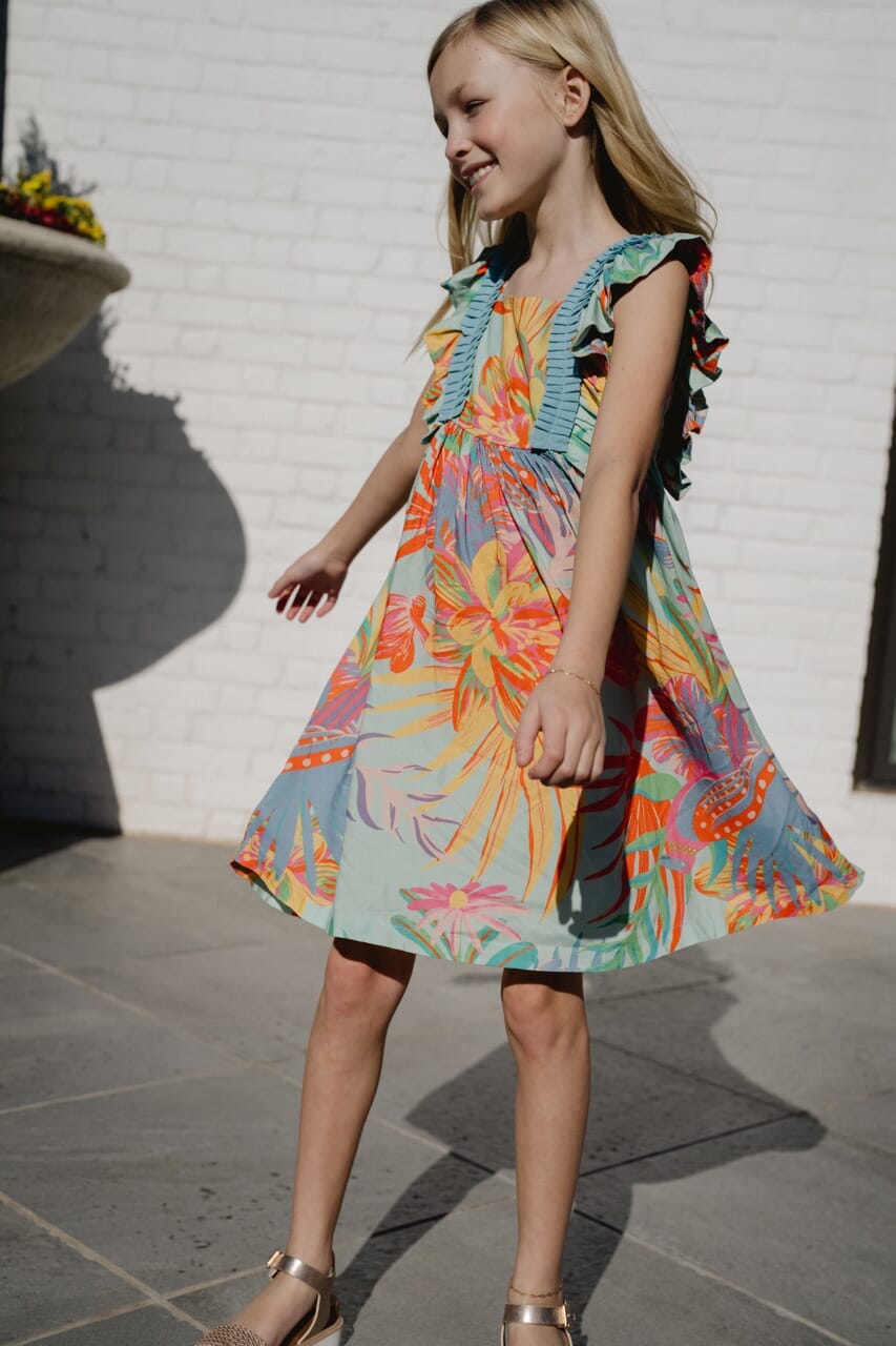 Mädchen Ruby ärmelloses Kleid