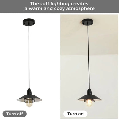 Rustic Adjustable Metal Vintage Pendant Lights for Indoor Spaces