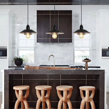 Rustic Adjustable Metal Vintage Pendant Lights for Indoor Spaces