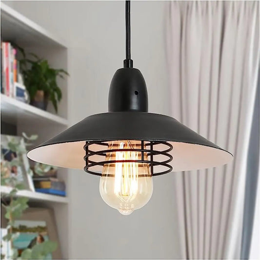 Rustika justerbara metall vintage hänglampor för inomhusutrymmen