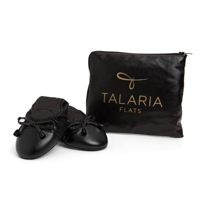 Premium schwarze Ballerinas