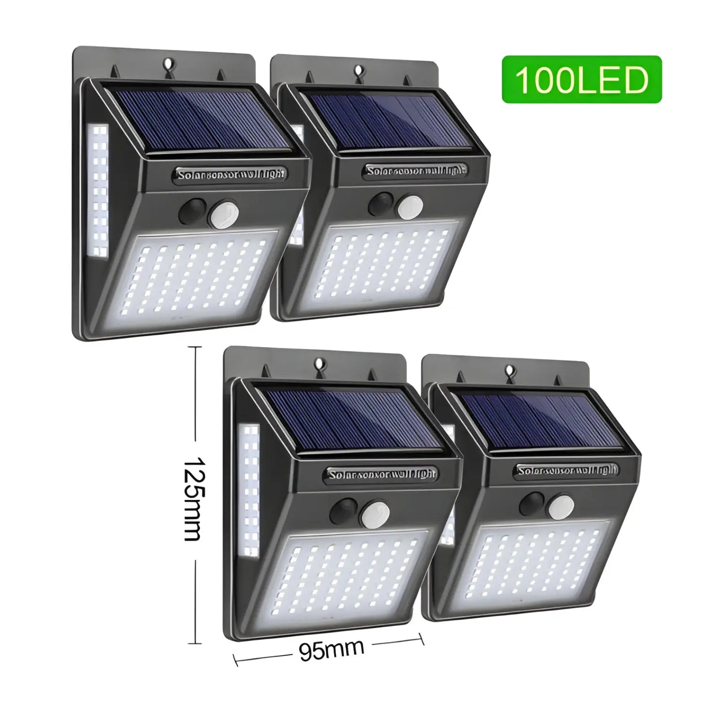 Smart och energieffektiv LED-solar rörelsedetektionslampa