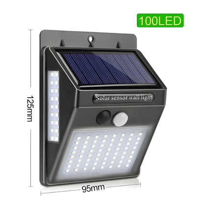 Smart och energieffektiv LED-solar rörelsedetektionslampa