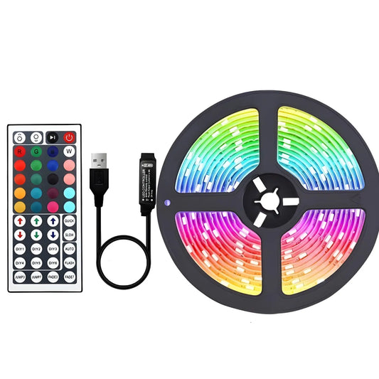 Smart LED-lampor Bluetooth RGB-remsa med fjärrkontroll