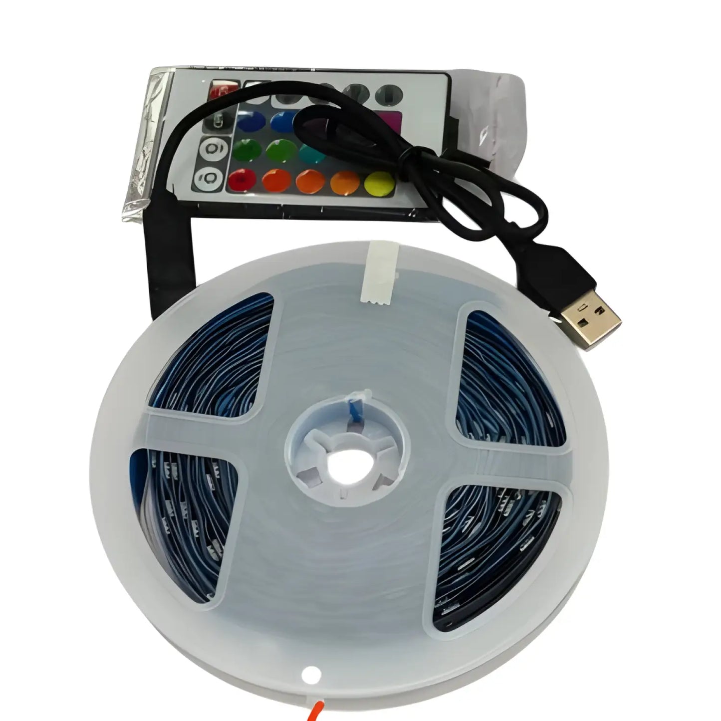 Smart LED-lampor Bluetooth RGB-remsa med fjärrkontroll