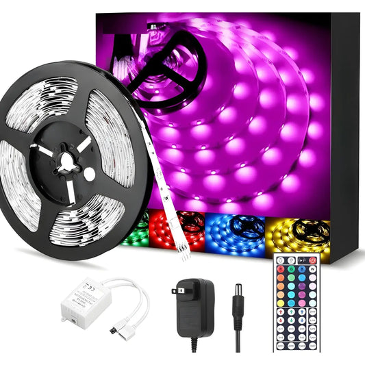 Smart LED-remslampa - WiFi- och Bluetooth-kontroll, 5050 RGB