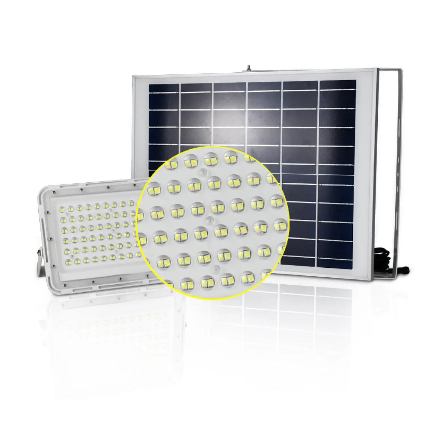 Solenergi LED-strålkastare - Hög ljusstyrka & vattentät utomhus