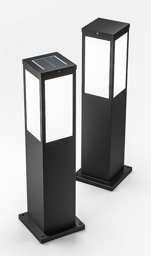 Solcellsdriven trädgårdslampa för stilfull utomhusbelysning