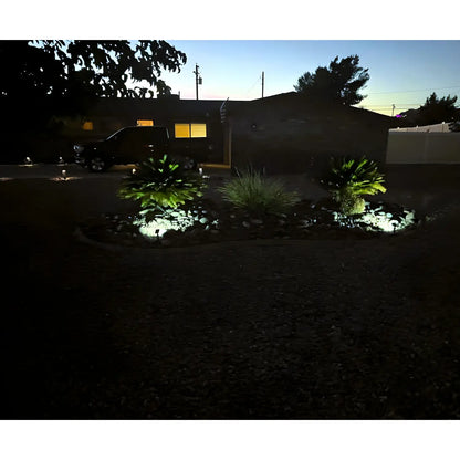 Solcellsspotlights utomhus med spjut - 2-pack