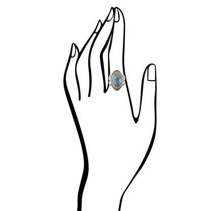 Bague Apatite Facettée Sweet Dreams