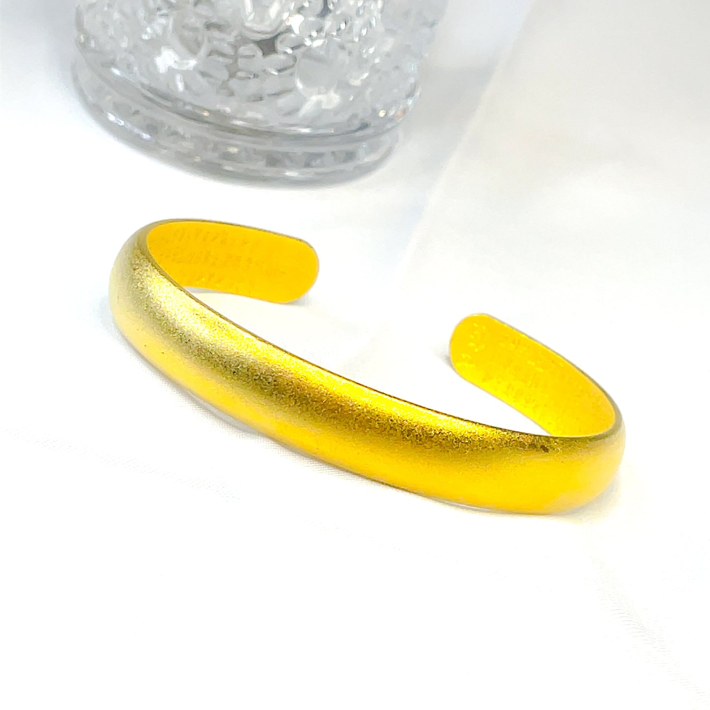 Bracciale opaco oro