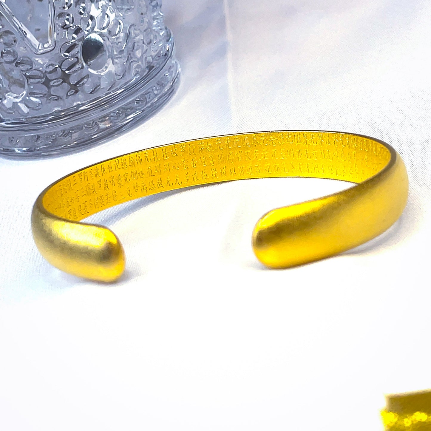 Bracciale opaco oro