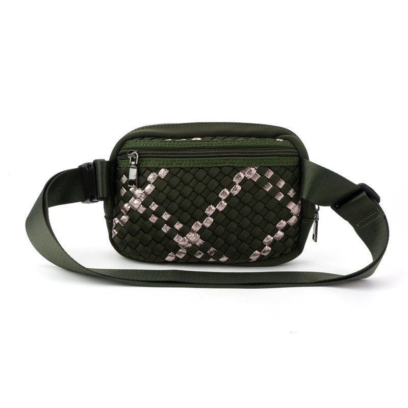 Die Ella | Gewebte Neopren-Gürteltasche