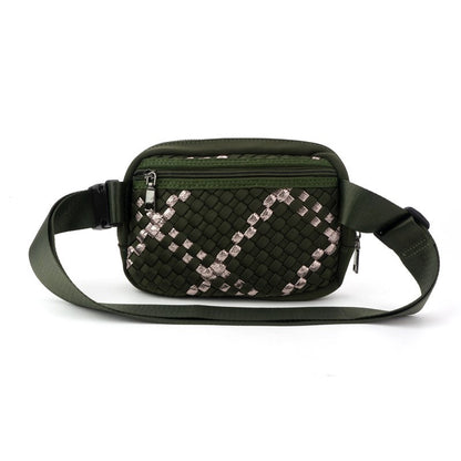 Die Ella | Gewebte Neopren-Gürteltasche