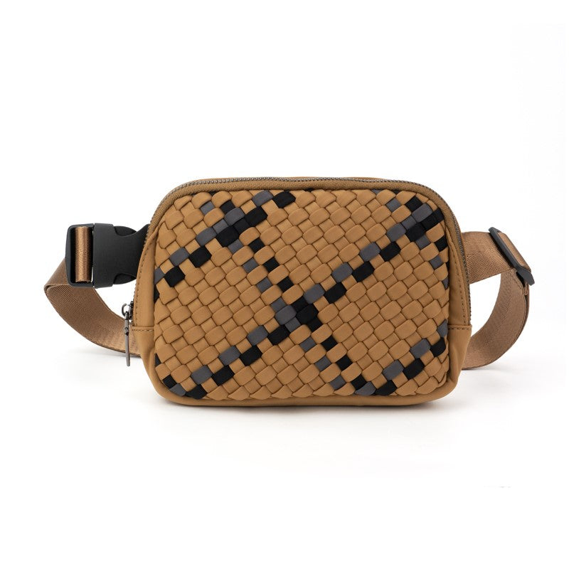 Die Ella | Gewebte Neopren-Gürteltasche
