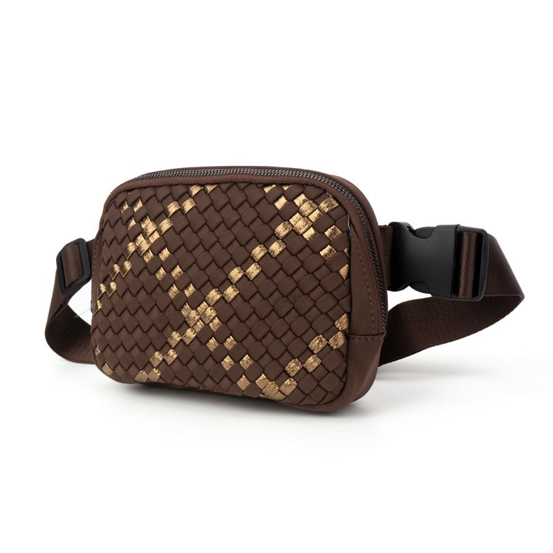 Die Ella | Gewebte Neopren-Gürteltasche