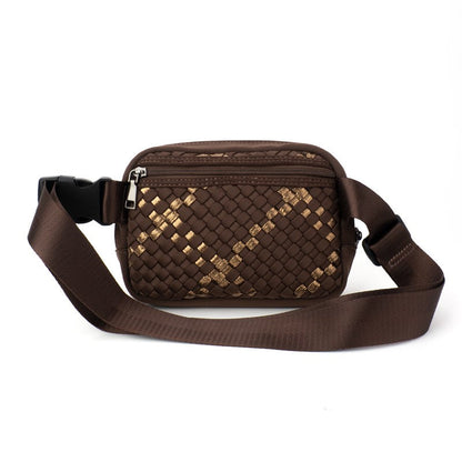 Die Ella | Gewebte Neopren-Gürteltasche