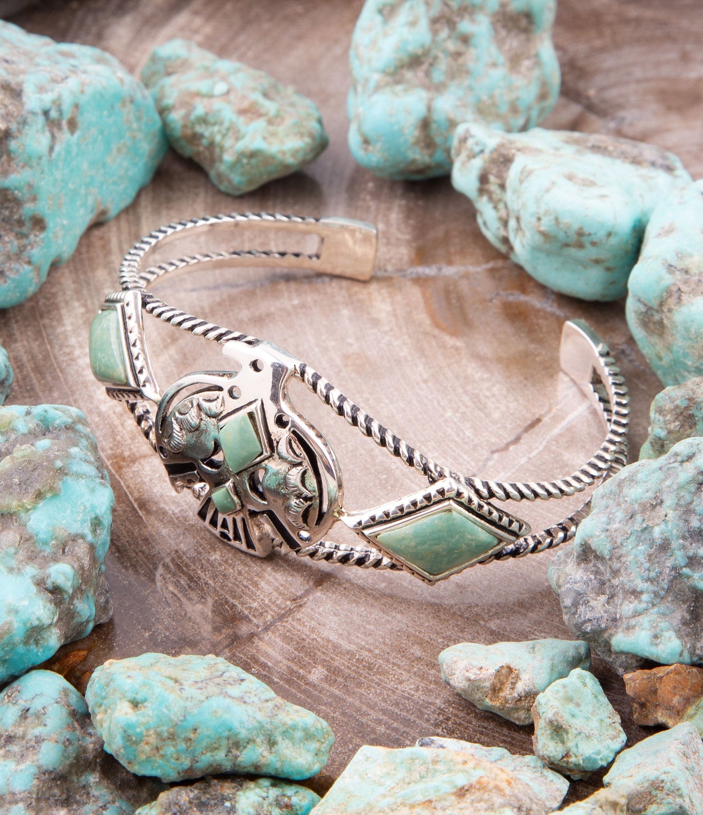 Thunderbird armband i sterlingsilver