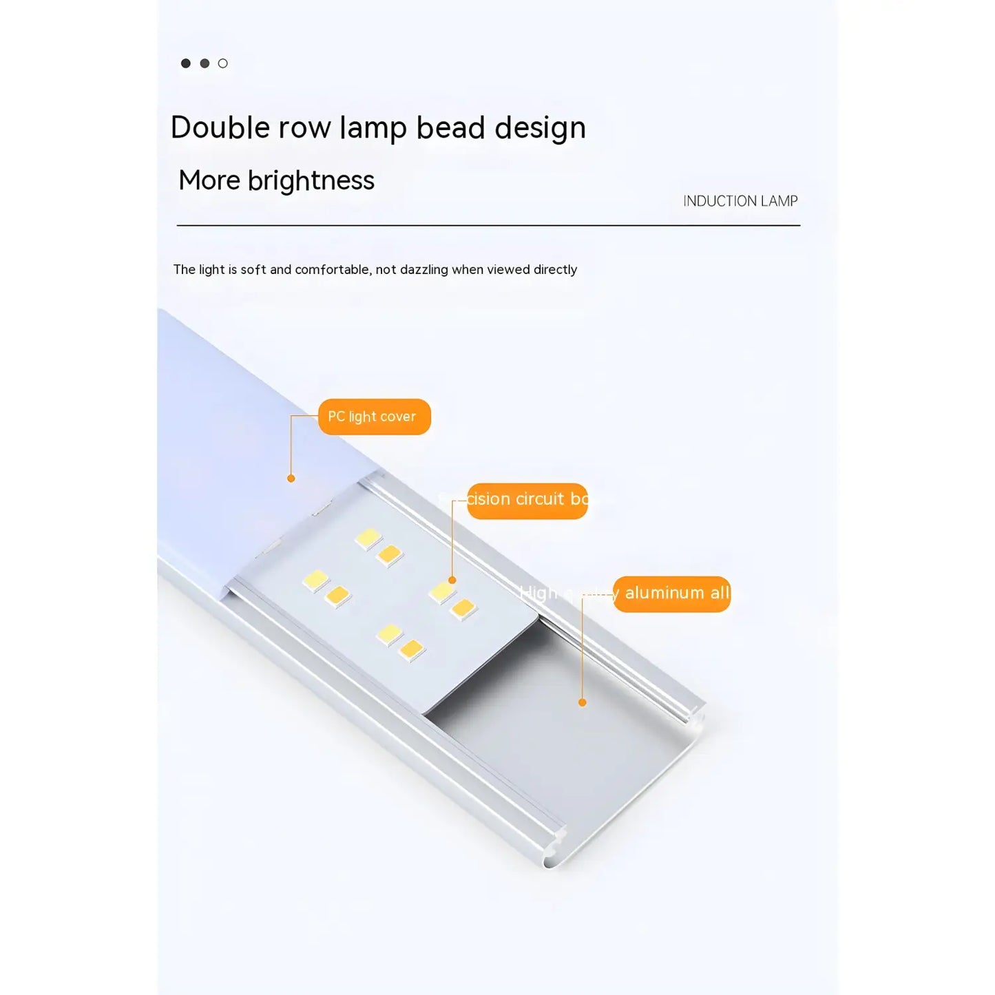 USB Uppladdningsbar LED Nattlampa med Rörelsesensor