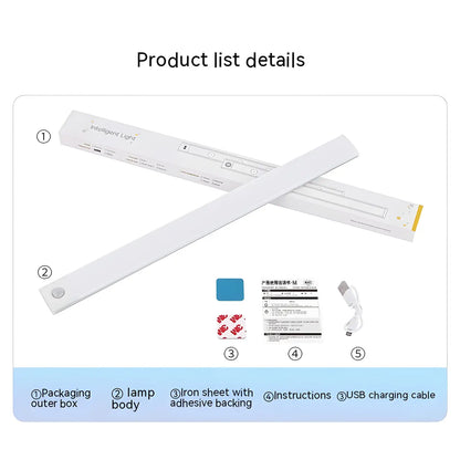 USB Uppladdningsbar LED Nattlampa med Rörelsesensor