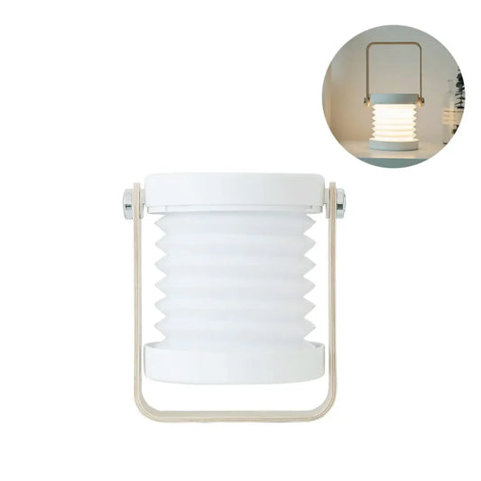 USB-uppladdningsbar och bärbar lampa med vikbar LED-ljusfunktion