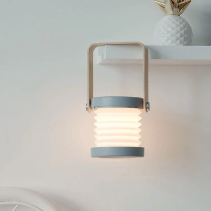 USB-uppladdningsbar och bärbar lampa med vikbar LED-ljusfunktion
