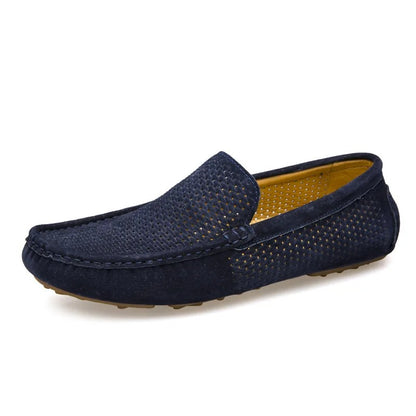 DONOVAN | Aerated Italian Suede Loafers