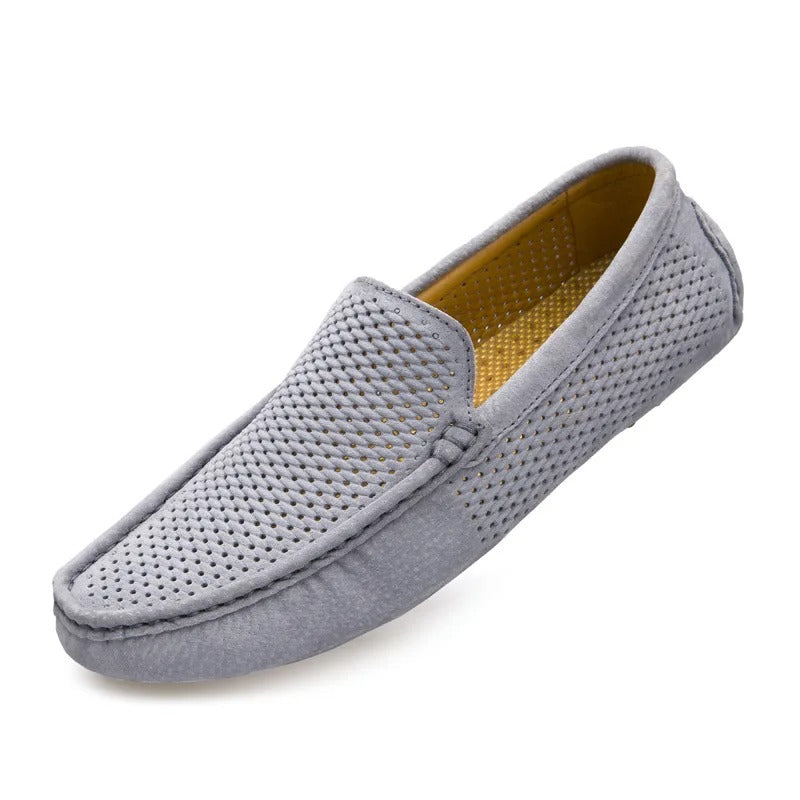 DONOVAN | Luchtige Italiaanse suède loafers