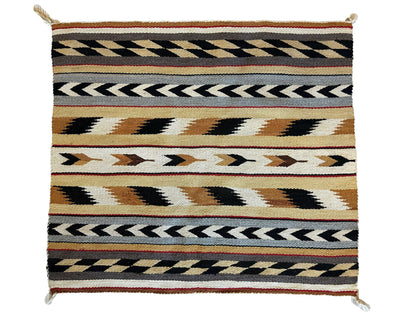 Vintage Native American Navajo Rug 29” x 32”
