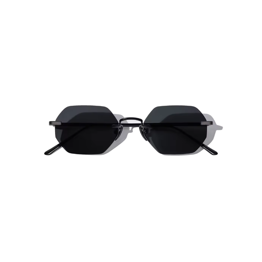 Vonne Daybreaker Hexagon Frameless Sunglasses