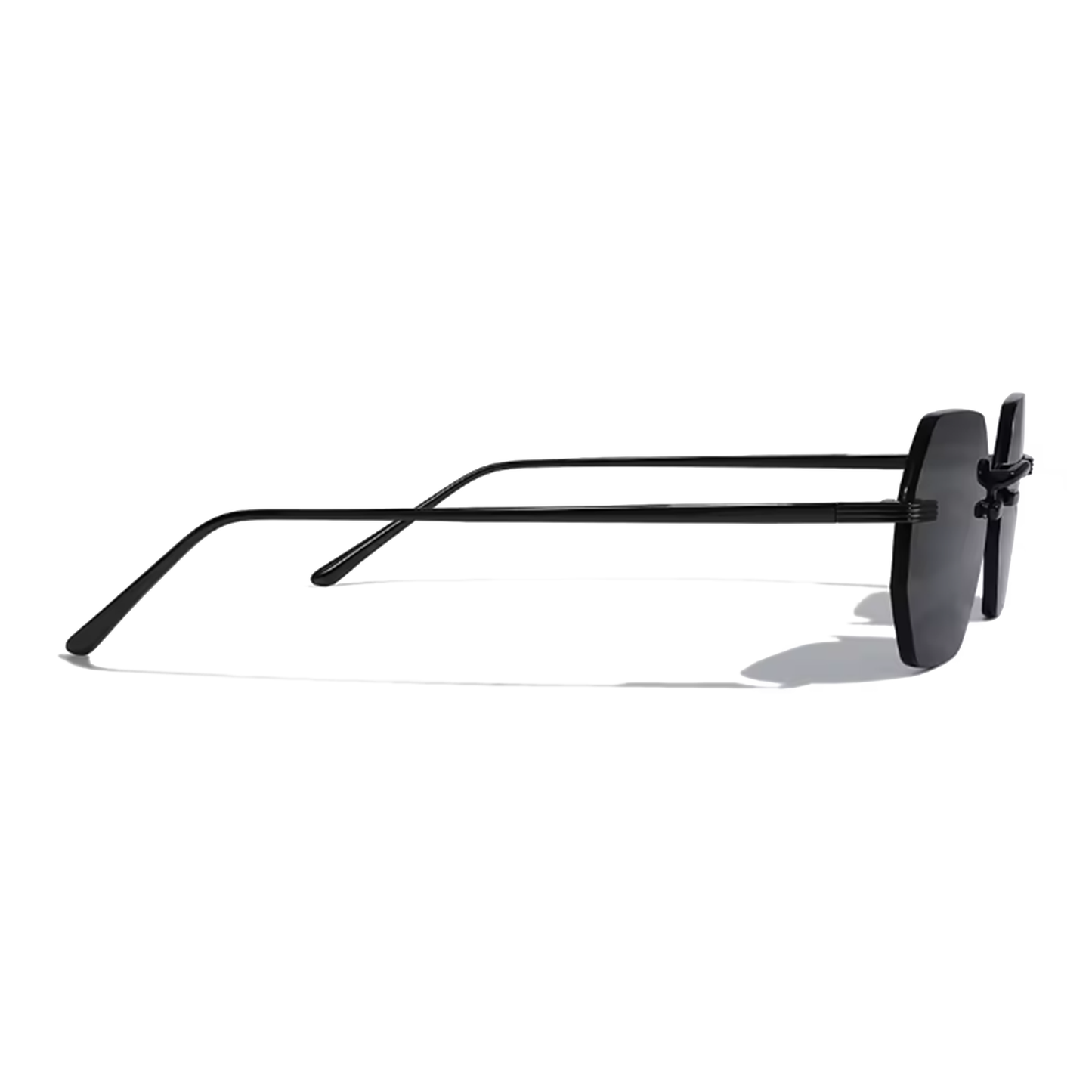 Lunettes de soleil sans monture hexagonales Vonne Daybreaker
