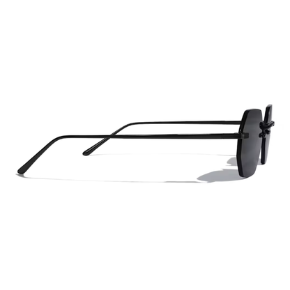 Lunettes de soleil sans monture hexagonales Vonne Daybreaker