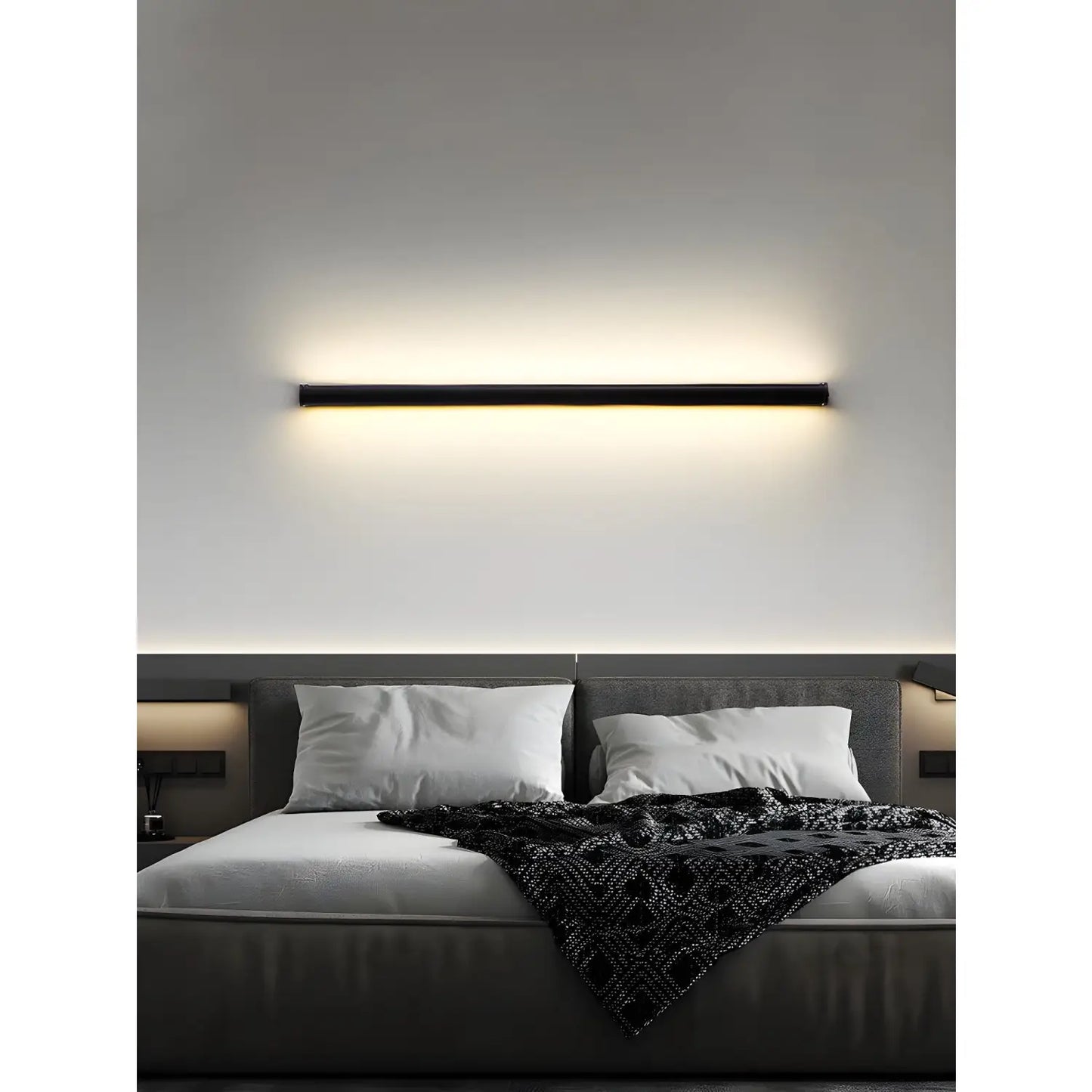 Vägglampa för sovrum - modern atmosfärslampa för vardagsrumsdekoration
