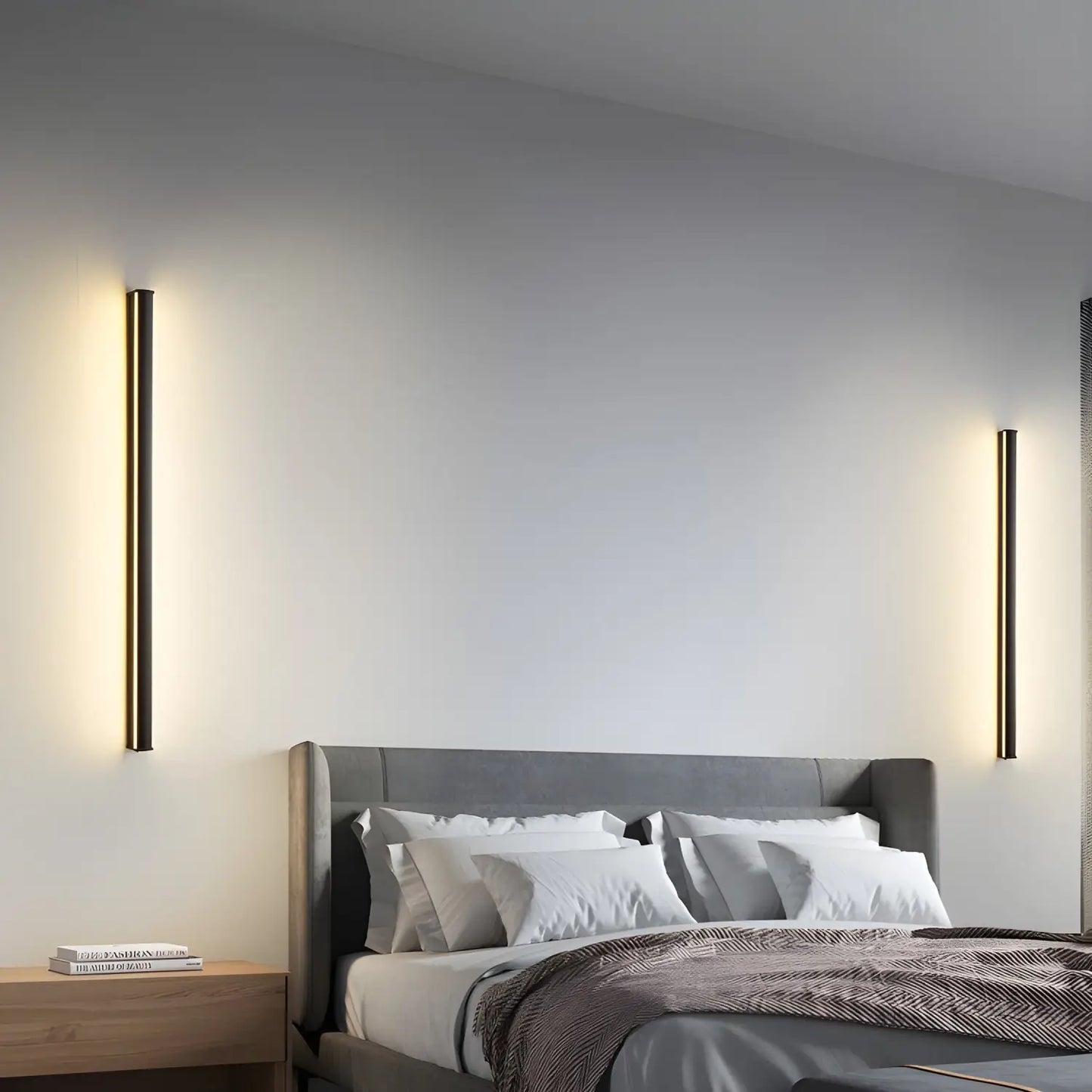 Vägglampa för sovrum - modern atmosfärslampa för vardagsrumsdekoration