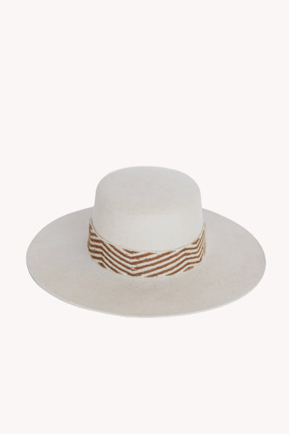 Speckled White Spanish Hat