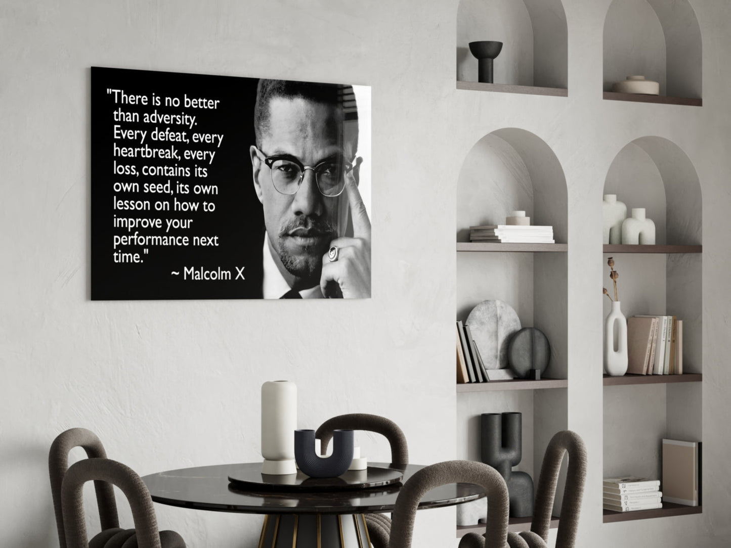 Mots de Justice Art mural en verre