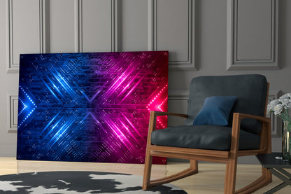 Abstract Art Glass Wall Art