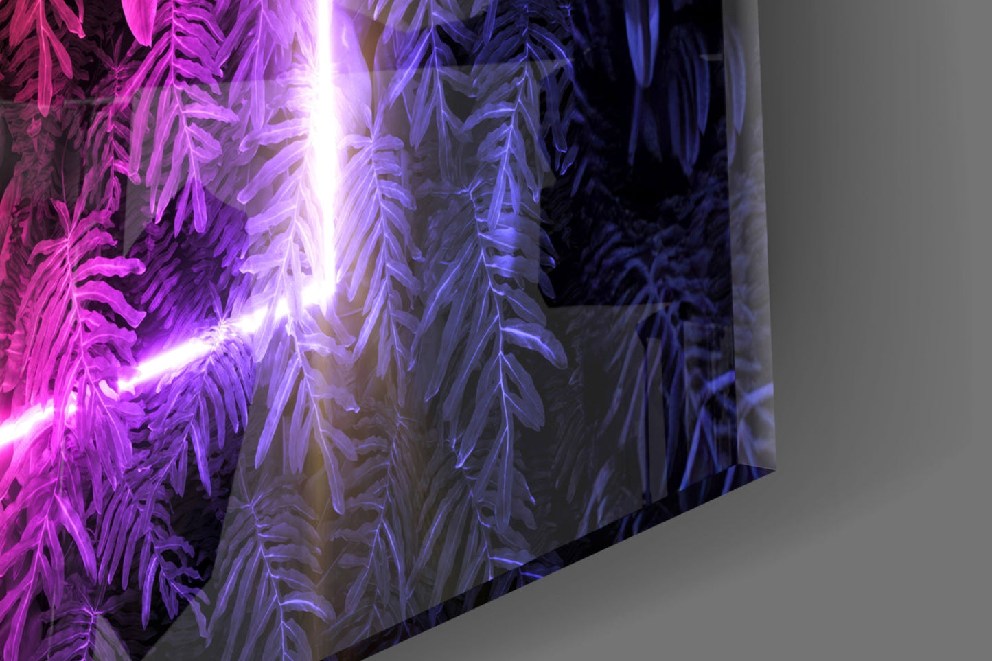 Abstract Art Glass Wall Art