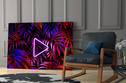 Abstract Art Glass Wall Art