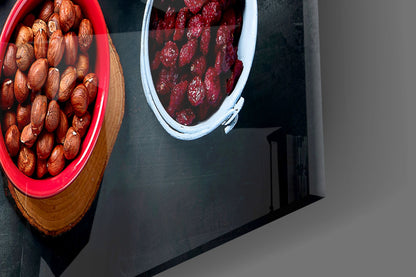 Nuts Glass Wall Art