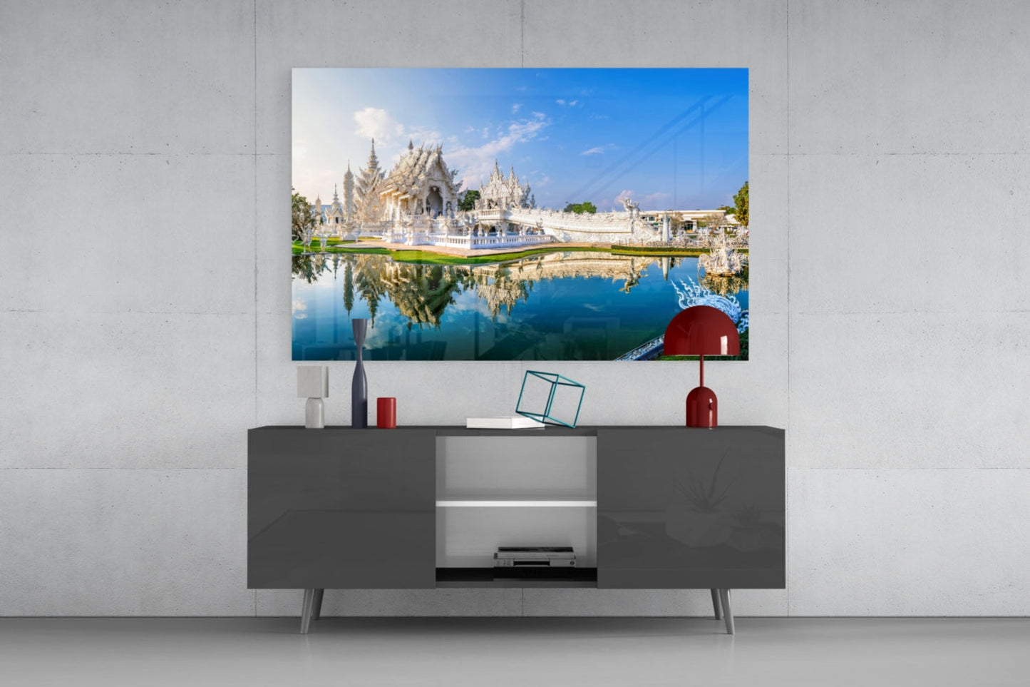 Wat Kong Khun Glass Wall Art