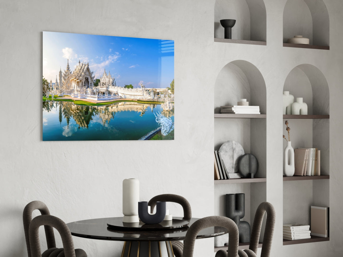 Wat Kong Khun Glass Wall Art