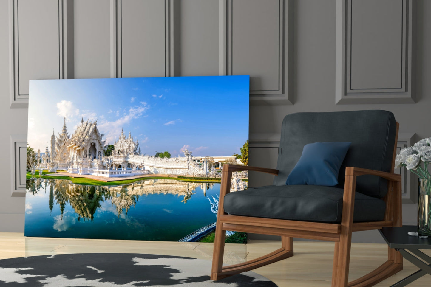 Wat Kong Khun Glass Wall Art